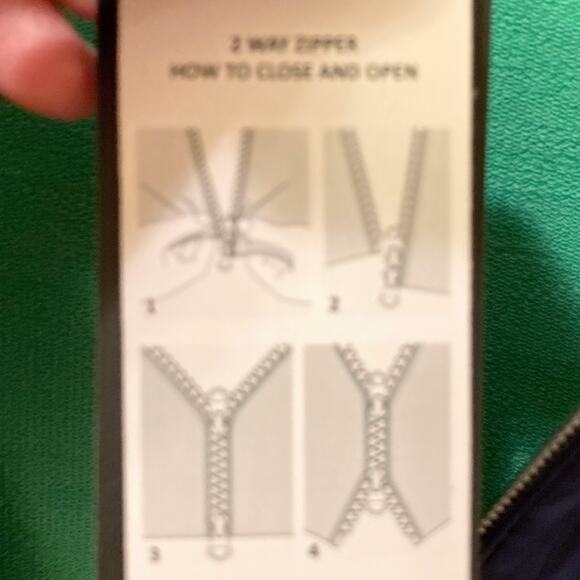 RLX Ralph Lauren Performance Hybrid Golf Vest Full Zip Navy/Green Size XXL NWT - Picture 8 of 16